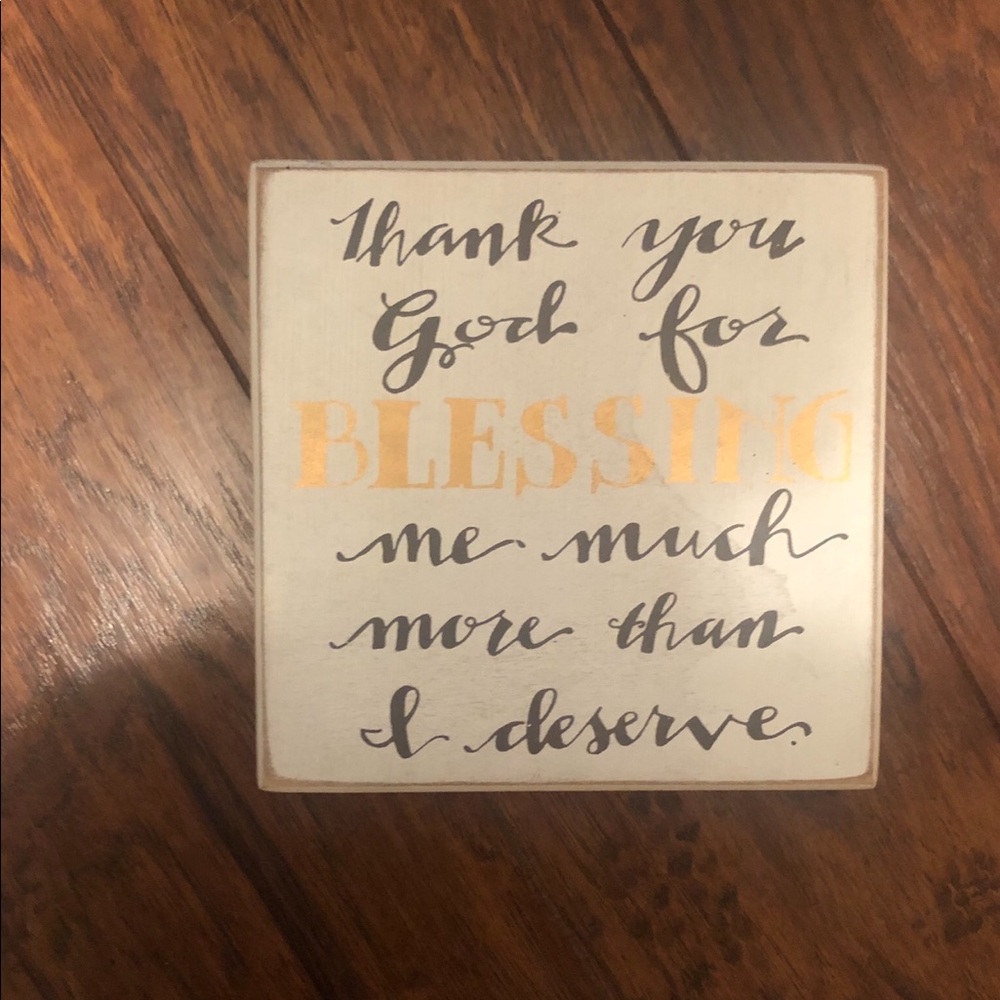 Decorative sign